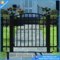 Portão aberto duplo / Portões decorativos de ferro forjado ao ar livre para pedestres Portões de jardim